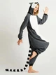 Пижама кигуруми Лемур Серый Kigurumi kcr0084 L (169-179 см) - изображение 5