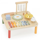 Drewniany stolik edukacyjny Viga Muzyczny Sensoryczny 7w1 (6971608442773) - obraz 1