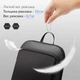 Городской мужской черный SLIM рюкзак BOPAI для ноутбука 15'' бизнес класса c USB разъемом для зарядки гаджетов - изображение 5