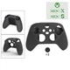 Силиконовый, защитный черный чехол-кейс DOBE для геймпада Microsoft Wireless Controller консоли Xbox Series S | X, две накладки на стики (thumb grips) - изображение 1