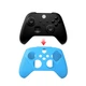 Силіконовий захисний синій чохол-кейс DOBE для геймпаду Microsoft Wireless Controller консолі Xbox Series S | X, дві накладки на стіки (thumb grips) - зображення 2