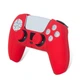Силиконовый защитный красный чехол и накладки на стики (thumb grips) DOBE для геймпада DualSense консоли Sony PlayStation 5 (PS5 / PS5 Digital Edition) - изображение 2