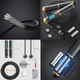 Беспроводная скоростная кроссфит скакалка Smart JUMP ROPE 3м (шары 25 см) с электронным счетчиком прыжков, таймером, подсчетом калорий, регулировкой, подшипниками - изображение 7