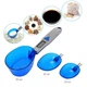 Електронна мірна ложка ваги Digital Spoon Scale 0.1 г мін. / 500 г макс. з трьома насадками різних розмірів (S – 20 мл / M – 45 мл / L – 80 мл) - зображення 6