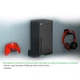 Настінне кріплення DOBE для консолі Xbox Series X / геймпаду Microsoft Wireless Controller / навушників Xbox Wireless Headset / тримач-кронштейн на стіну - зображення 3