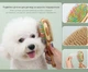 Набор для груминга и ухода домашних животных собак, котов Pet Grooming Tools: Комплект - Щетка для купания и массажа кожи / Две расчестки / Пуходерка / Когтерезка / Двойная щеточка для ухода за шерстью и подшерстком - изображение 5