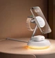 Беспроводная магнитная зарядная док станция 3в1 Mcdodo 22.5W для iPhone с поддержкой MagSafe / часов Apple Watch / наушников AirPods с MagSafe / Лампа-ночник - изображение 4