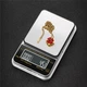 Электронные ювелирные весы Pocket Coffee Scale: 0,01 г дискретность (высокоточные) / 0,05 г мин. / 1000 г макс. c аккумулятором 200 mAh или на батарейках (в комплекте) / карманные мини-весы - изображение 3