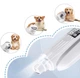 Комплект 2в1 Pet Manicure: Аккумуляторный гриндер для шлифовки когтей домашних животных: собак и котов + Когтерез для стрижки и ухода за когтями / Точилка-триммер / Набор для груминга - изображение 3