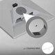 Настенное крепление для спутниковой системы Starlink Mini / держатель-кронштейн на стену Старлинк Мини - изображение 4