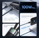 Зарядный кабель передачи данных (Smart Data Cable) 100W Mcdodo USB Type-C / Двойной USB Type-C для ноутбука, телефона, планшета, MacBook / 1.5 метра / QC 4.0 / Power Delivery (PD) / LED индикатор быстрой зарядки - изображение 2