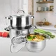 Набор кастрюль Maestro MR-2120-6L - изображение 4