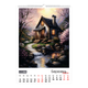 Календарь настенный А2 BuroMax Fairytale landscapes "Казкові пейзажі" 2026 200 г/м2 13 листов на пружине (BM.210651) - изображение 4