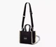 Женская сумка тоут Marc Jacobs Jacquard Small Tote Bag Black - изображение 3