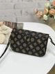 Сумка жіноча Guess Loralee Crossbody Organizer коричнева (PG922679) - зображення 5