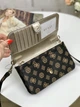 Сумка жіноча Guess Loralee Crossbody Organizer коричнева (PG922679) - зображення 7