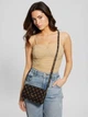 Сумка жіноча Guess Loralee Crossbody Organizer коричнева (PG922679) - зображення 10