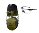 Набор активные наушники Walker's XCEL 500BT & Баллистические очки ESS CROSSBOW SUPPRESSOR ONE BLACK W/CLEAR Lens - изображение 1