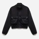 Куртка демисезонная короткая женская Koton 5WAK10096NK L Черная (8684288450065) - изображение 5