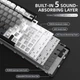 Ігрова механічна клавіатура ATTACK SHARK X85 Gradien black (Moonlit night) - изображение 2