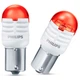 Светодиодные лампы LED Philips Ultinon Pro3000 P21W (BA15S) 11498U30RB2 12v Red - изображение 2