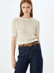 Джемпер женский Koton 5WAK90345HT XS Молочный (8684289618020) - изображение 4