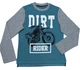 Кофта для мальчика Robinzone КФ 386 Dirt rider 152 см бирюза+меланж - изображение 1