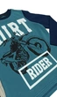 Кофта для мальчика Robinzone КФ 386 Dirt rider 146 см бирюза+синий - изображение 2