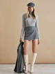 Свитер женский Koton 4WAK90433HT XS Серый (8684286474377) - изображение 3
