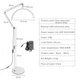 LED лампа HD-M2X Censreal Moon безтіньова для косметології біла - зображення 2