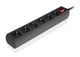 Фільтр-подовжувач REAL-EL RS-6 Protect M black 1,8m чорний - зображення 6