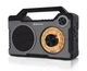 Портативный радиоприемник REAL-EL X-703 black - изображение 3