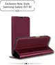 Чехол-книжка для смартфона BeCover Exclusive New Style для Samsung Galaxy A17 5G SM-A17 Red Wine (BC_713896) - изображение 6