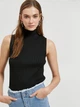 Топ женский Koton 4WAK30001HT M Черный (8683355555047) - изображение 4