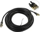 Патч корд 1 метр Сетевой соединительный кабель ВНЕШНИЙ FTP rj45 DSS для интернета видеонаблюдения (984953) - изображение 2