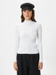 Гольф-водолазка женская Koton 4WAK90361HT XL Молочная (8683968801999) - изображение 1