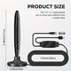 ТВ-антенна для Т2 с усилением телевизионная антенна Digital DVB-T2 антенна HD TV Antenna Mini 1080p - изображение 3