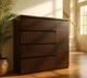 Комод 1000 х 376 х 950 h Брайт ДСП Мастер Форм Венге магия (телескопические направляющие) правосторонний 20132 - изображение 4