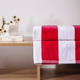Рушник Homla Monroe Summer з біло-червоними смугами 100x150 см (5906496733451) - зображення 6