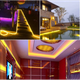 Світлодіодна неонова стрічка NEON 220В JL 2835-120 G 650 лм/м IP65 9 Вт герметична 5 метрів Жовта - зображення 4
