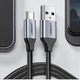Кабель зарядний Ugreen USB Type-C 0.5 м чорного кольору - зображення 1