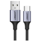 Кабель зарядний Ugreen USB Type-C 0.5 м чорного кольору - зображення 2