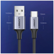 Кабель зарядний Ugreen USB Type-C 0.5 м чорного кольору - зображення 7