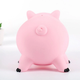 Копилка детская Свинка ярко розовая пластиковая Piggly bank - изображение 4
