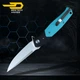 Ніж Складання BESTECH SWORDFISH BG62F Black and Light Blue G10 - зображення 2