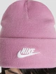 Детская демисезонная шапка-бини для девочки Nike K Nk Peak Beanie Tc Fut HF5498-646 54-56 Розовая (197596159677) - изображение 7