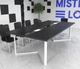 Стіл для конференц-залу Mister Loft Бруклін Glass Line на 8-10 осіб Дуб Сонома Світлий/Сірий 275x120 см Дуб Сонома Світлий - Сірий - изображение 2