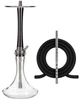 Кальян Aroma Hookah Steel X-Ray Wood Black - изображение 1