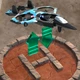 Дрон квадрокоптер UFT 4-канальный с подсветкой голубой камуфляж (UFT-Drone4CH-BLUECAMO) - изображение 7