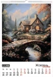 Календарь настенный Buromax А2 на 1 пружине Fairytale landscapes на 2026 год (BM.210651) - изображение 11